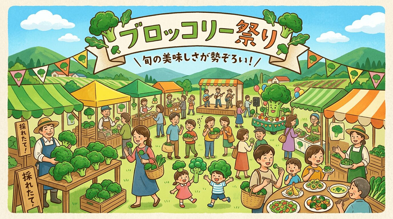 【2月28日（土）・3月1日（日）】「ブロッコリー祭り」開催のお知らせ